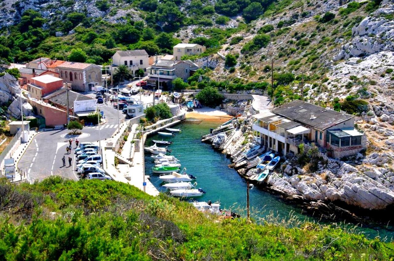 Cabanon Du Pêcheur, Parc National Des Calanques Casa de Férias Marselha